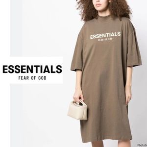BNWT Essentials Fear of God Shirt Dress XS